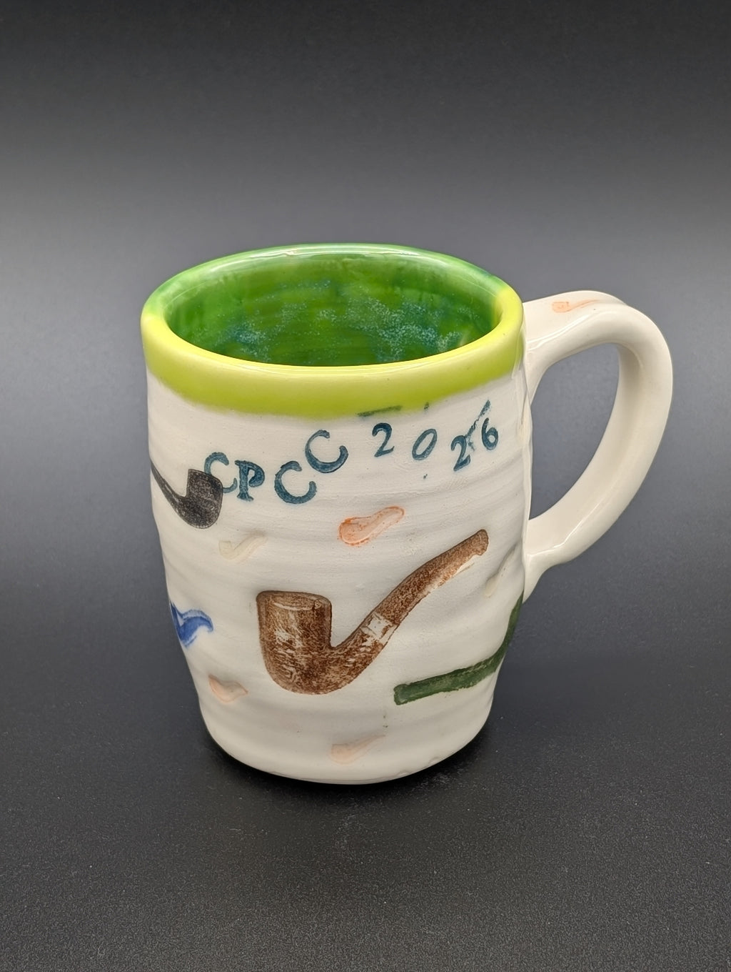 CPCC Mug/ Stein Dated many pipes 13 oz