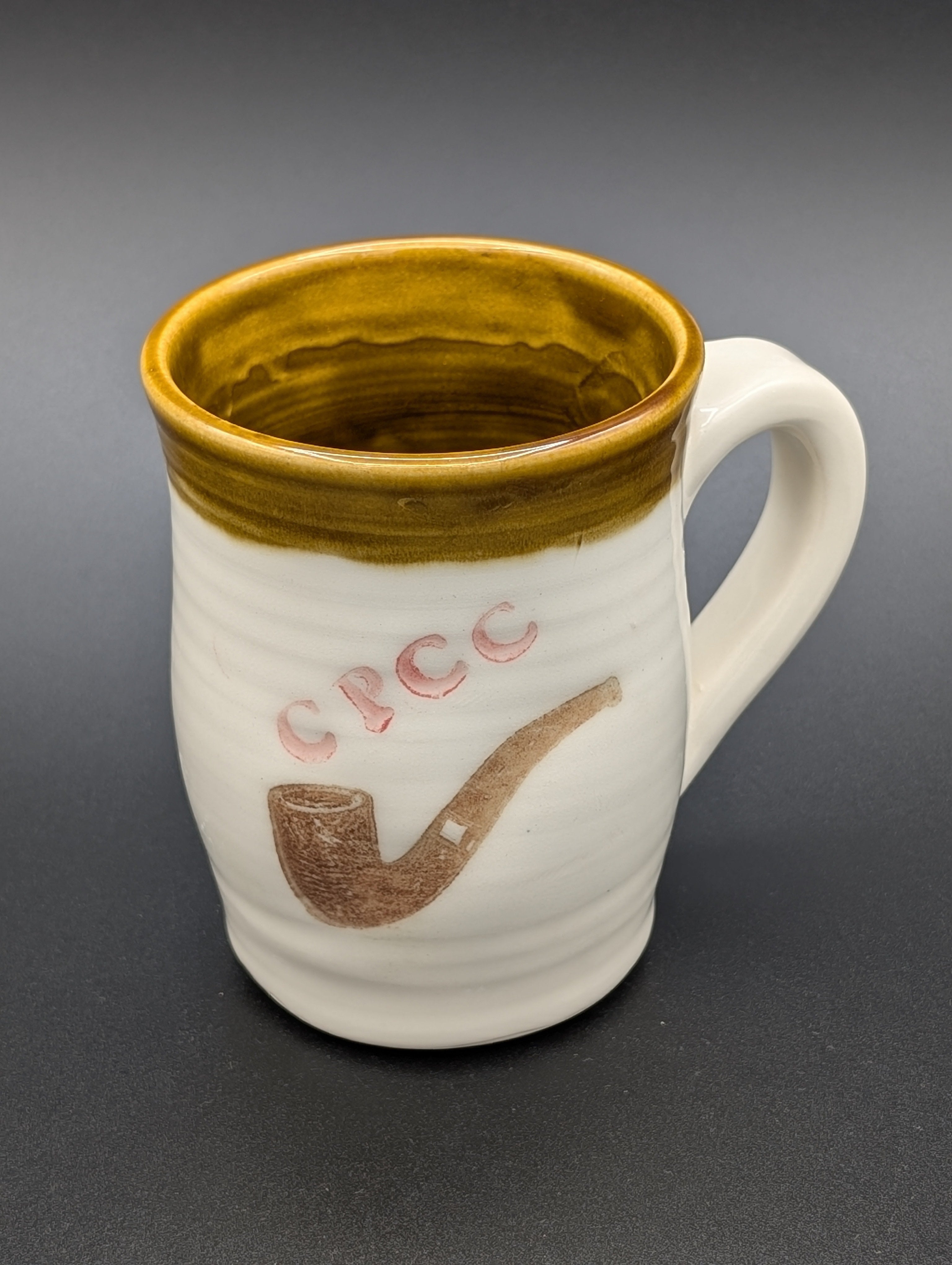 CPCC Mug Brown Single Pipe